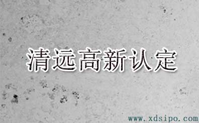 2016年清远市高新技术企业认定名单