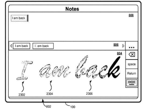 手写输入中文不好用？苹果特意申请了个专利解决难题